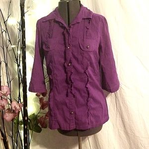 FLUTTERBYE BLOUSE